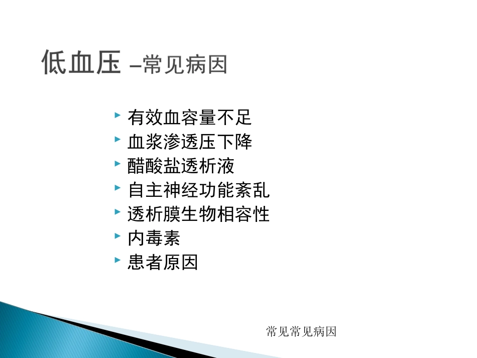 血液透析中常见的并发症及处置_第3页