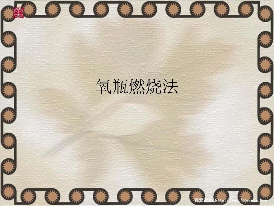 氧瓶燃烧和硒氟检查法_第1页