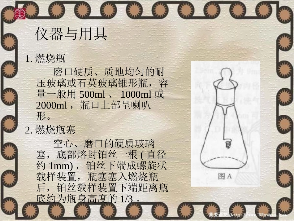 氧瓶燃烧和硒氟检查法_第3页