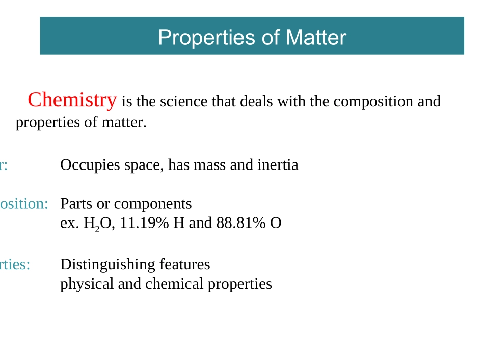 药学英语教学课件unitTextonechemistryandmatter_第2页