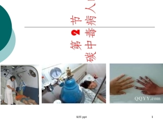 一氧化碳中毒病人的护理讲义