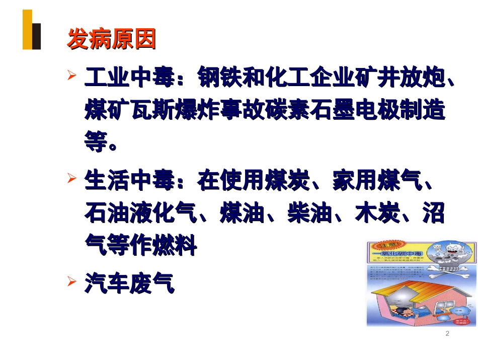 一氧化碳中毒和预防课件_第2页
