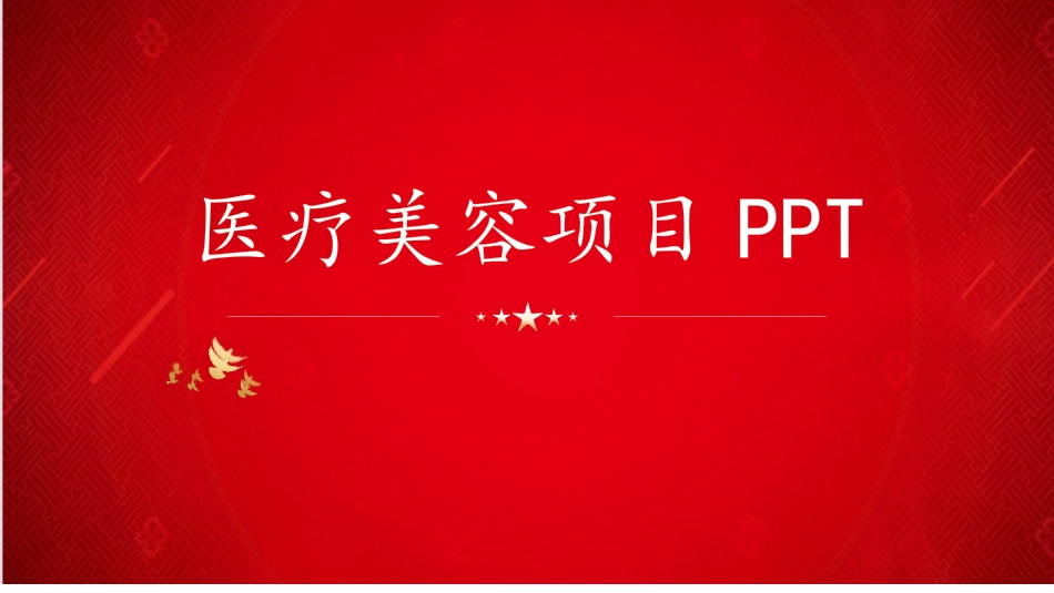 医疗美容项目_第1页