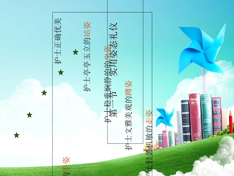 医学护士姿态礼仪医学专题课件_第3页