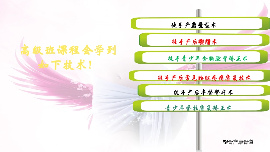 医学潘文宝塑骨缩阴骨盆修复技汇总公益班学习内容课件_第3页