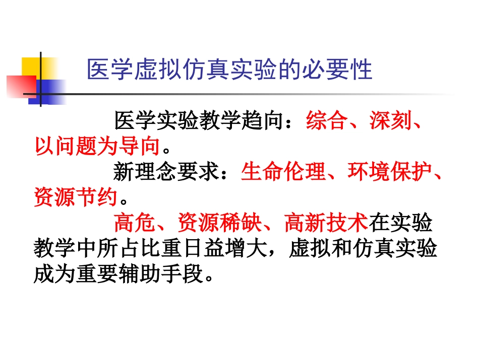 医学虚拟仿真实验教学的认识精_第2页