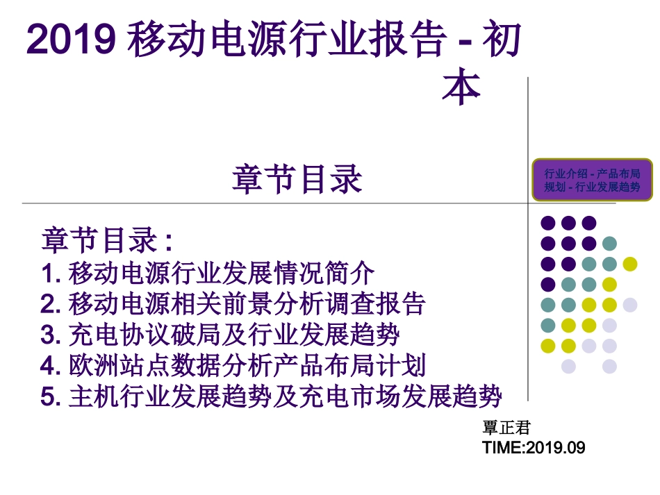 移动电源行业报告_第1页