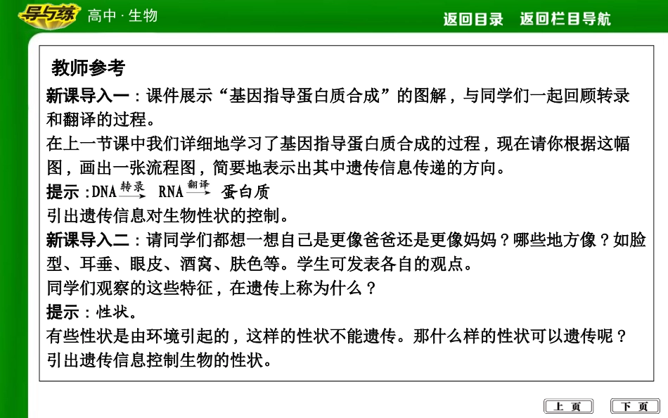 遗传信息对性状的控制_第3页