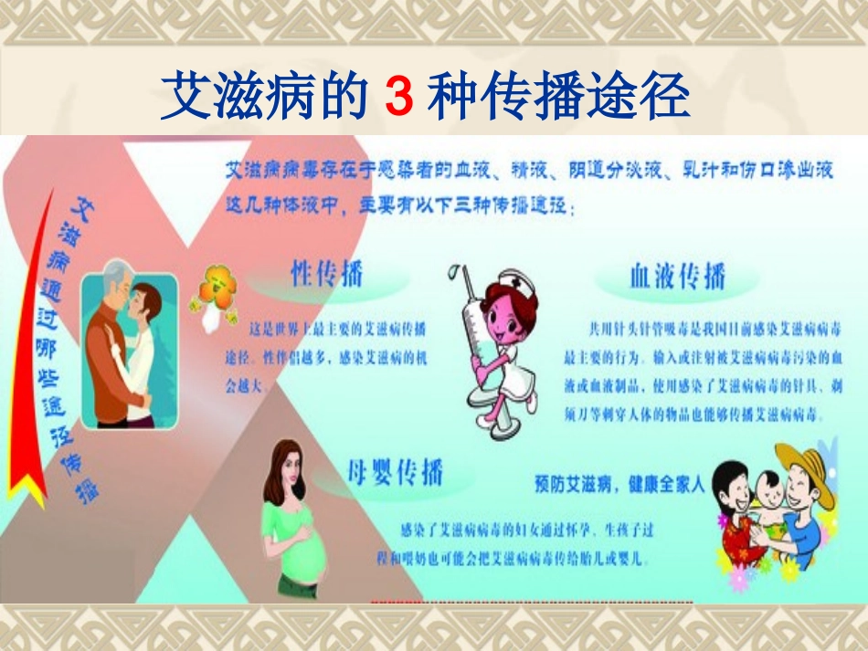 预防艾滋病梅毒课件_第3页