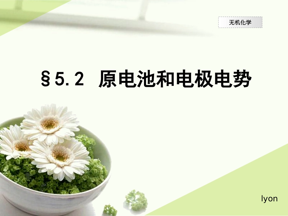 原电池和电极电势_第1页