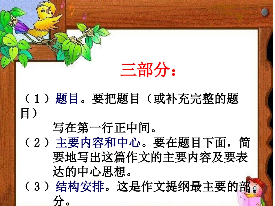 怎样列提纲课件_第2页
