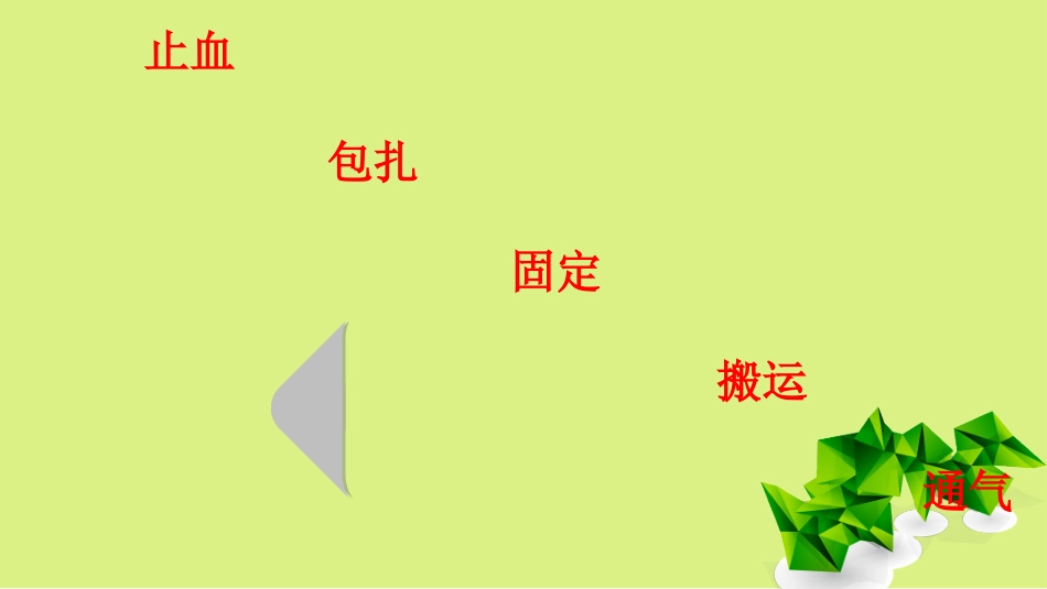 战伤急救医疗护理讲义_第3页