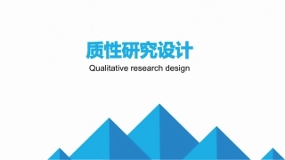 质性研究设计