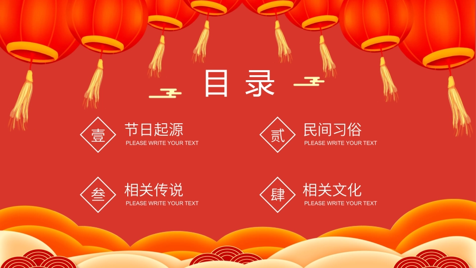 中国风春节介绍模版_第2页