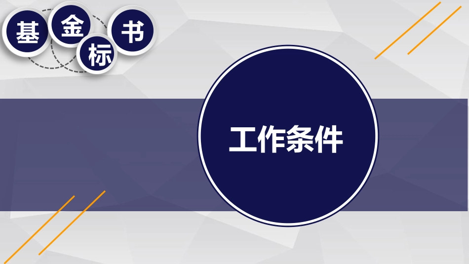 中国自然申请攻略基金标书标书工作条件_第1页