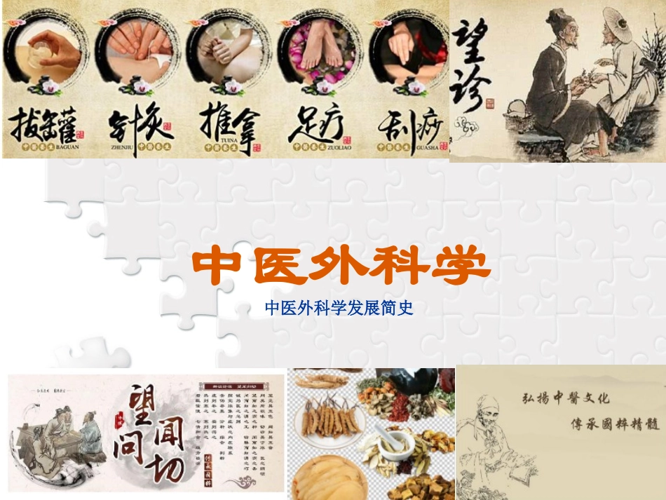 中医外科学中医外科学发展简史_第1页