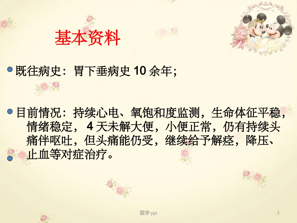 蛛网膜下腔出血查房_第3页
