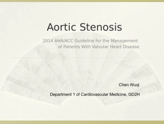 主动脉瓣狭窄管理指南英文版