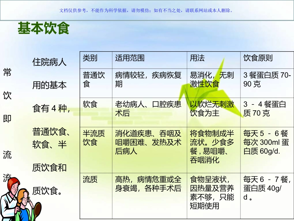 住院患者饮食健康宣教全员培训课件_第3页