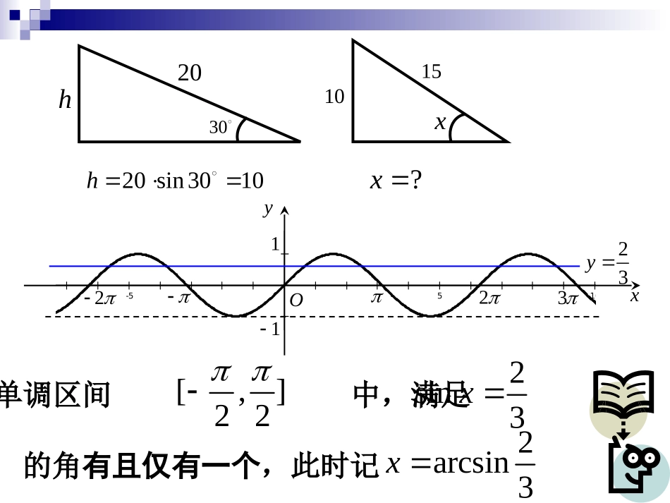 6.4.1 反三角函数_第2页