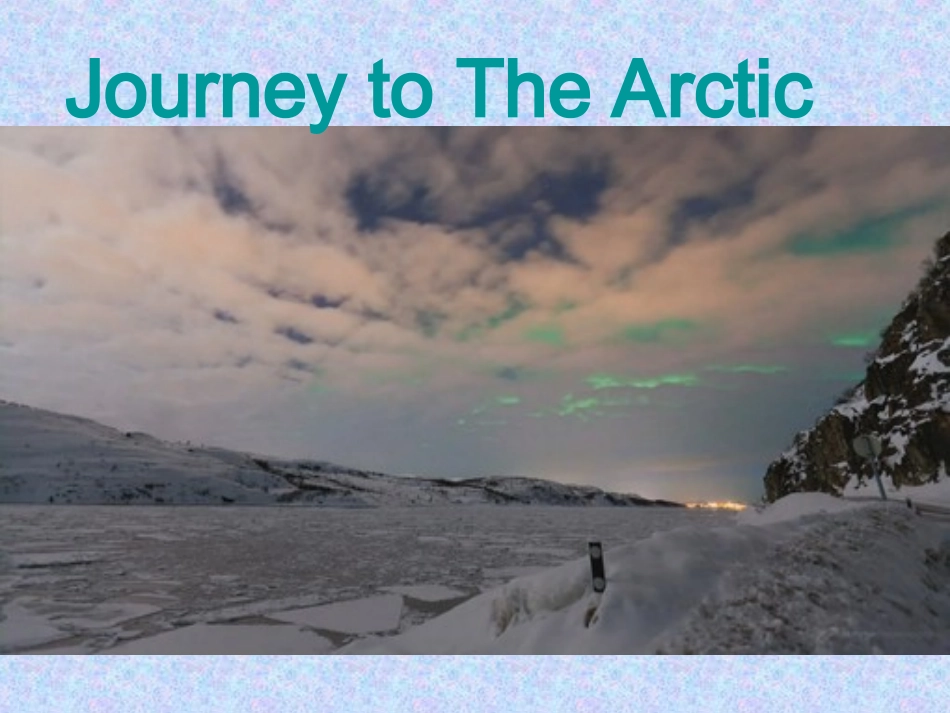 arctic英文的介绍北极_第1页