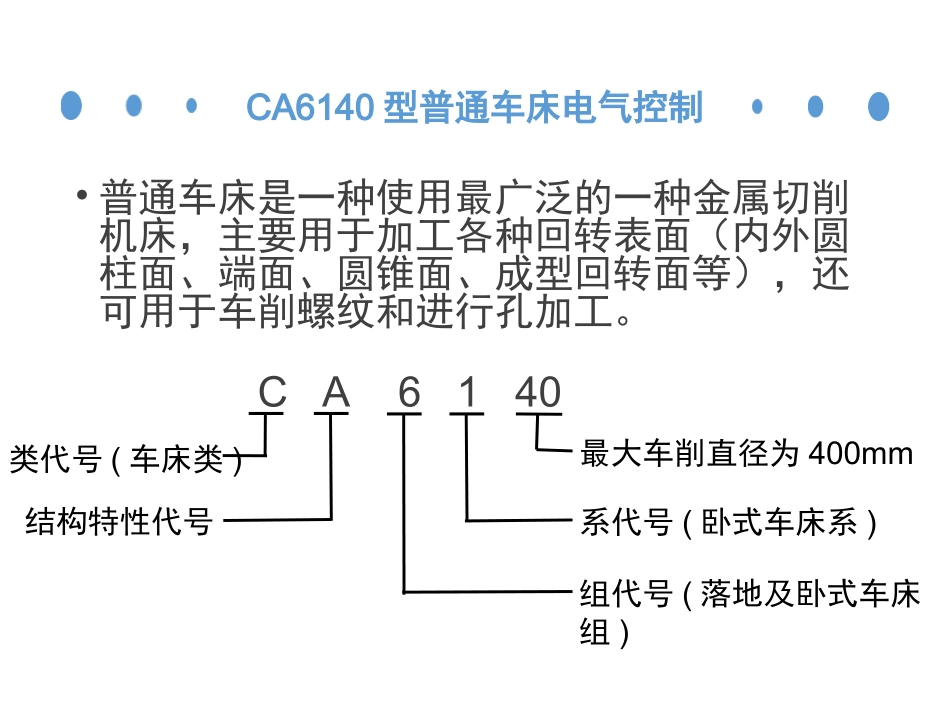 CA6140型车床_第2页