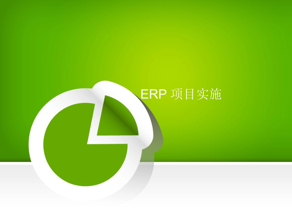 ERP项目实施_第1页
