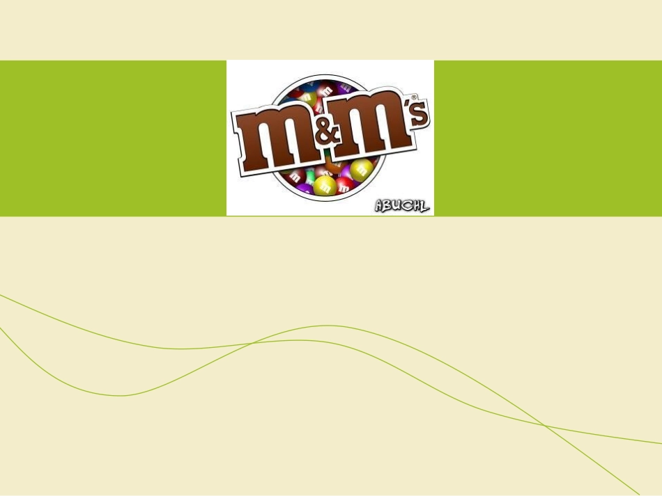 mm巧克力豆_第1页