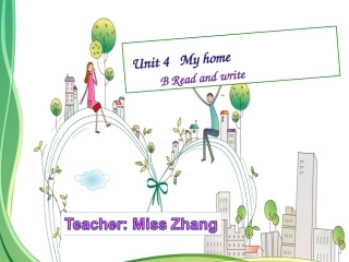 PEP 四年级上册unit4  read and write