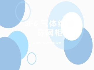 SF6气体绝缘环网柜