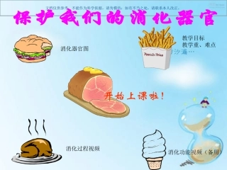 保护我们的消化器官课件