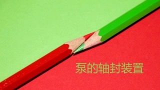 泵的轴封装置
