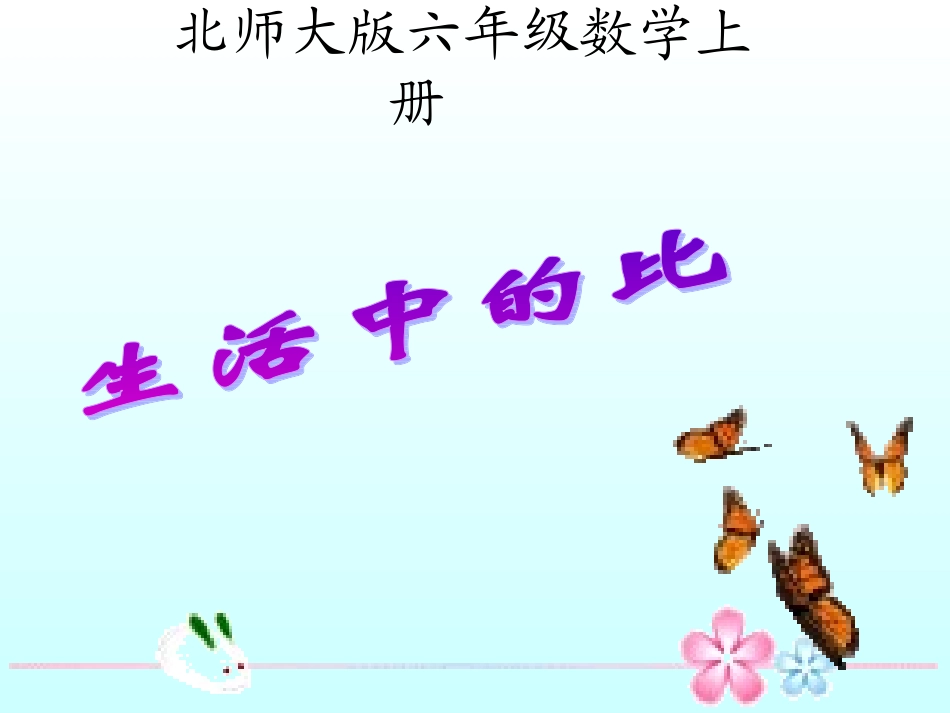 比的认识课件_第1页