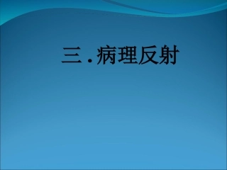 病理反射课件