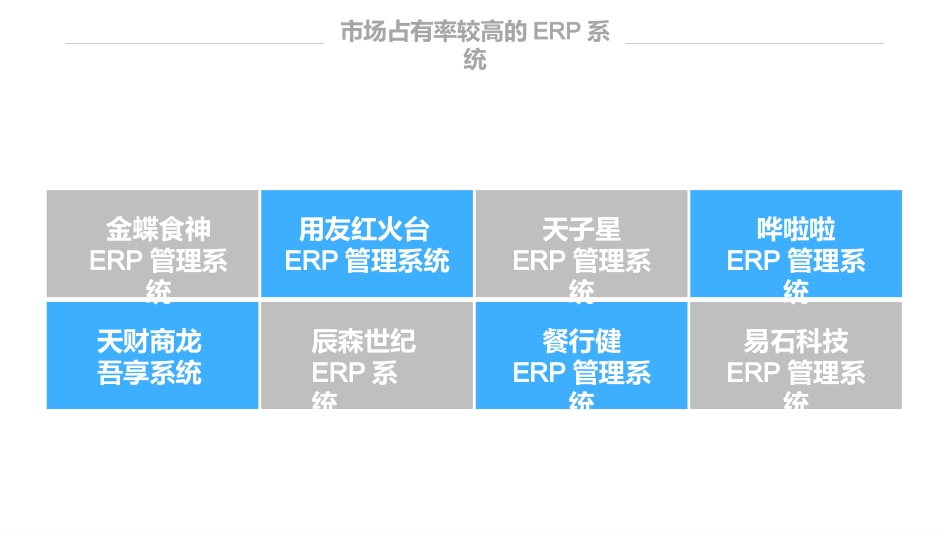 餐饮ERP系统分析对比报告_第2页