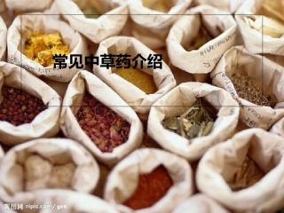 常见中草药图片及功效介绍