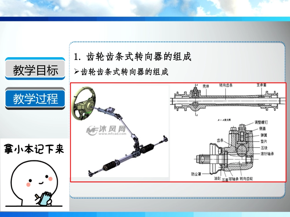 齿轮齿条式转向器的拆装_第3页