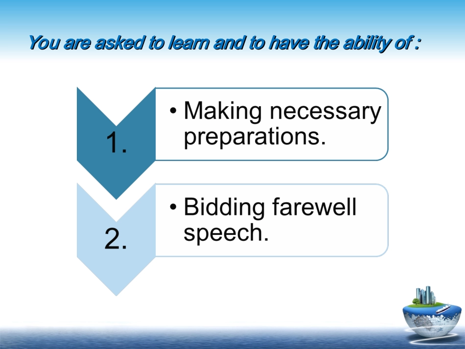 导游英语Farewell_第2页