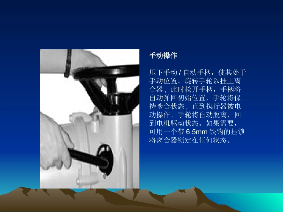 电动阀操作说明_第2页