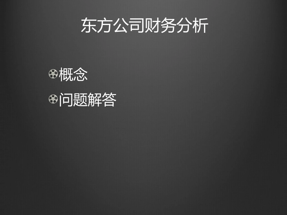 东方公司财务分析_第2页