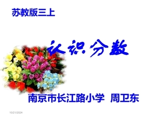 分数的初步认识省一等奖