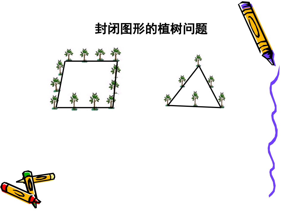 封闭图形的植树问题演示文稿_第3页