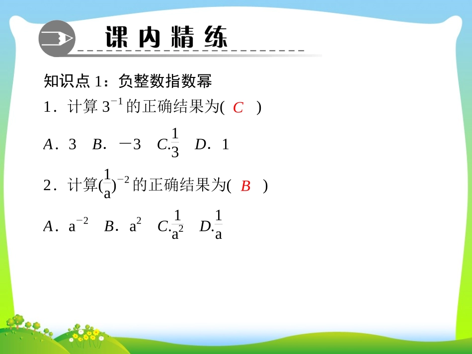 负整数指数幂课件_第3页