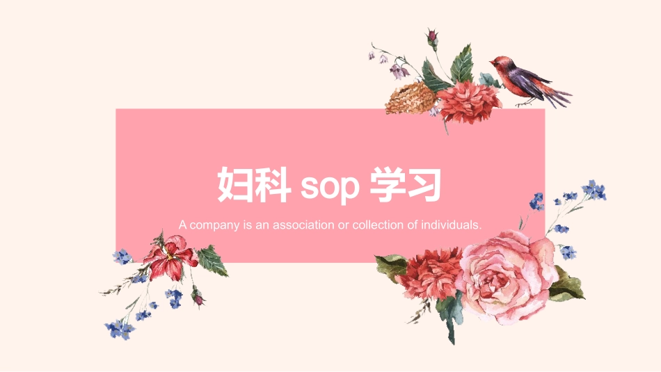 妇科sop学习_第1页