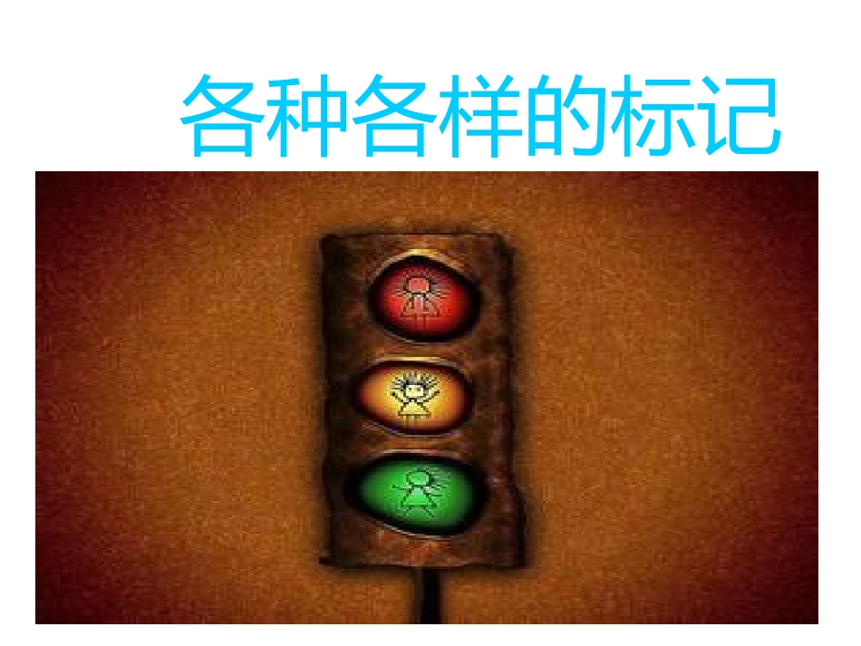 各种各样的标记_第1页