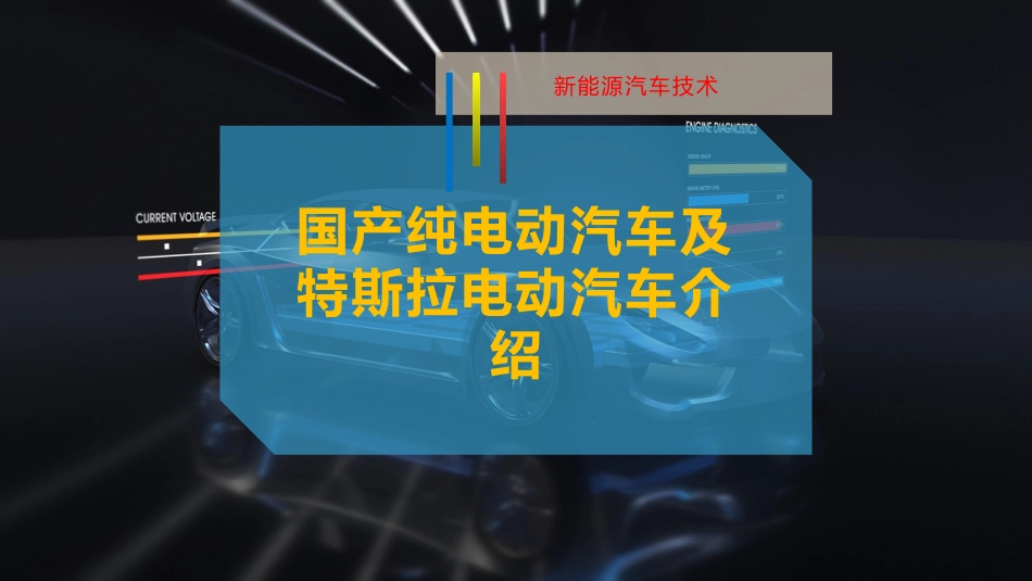 国产纯电动汽车及特斯拉电动汽车介绍_第1页