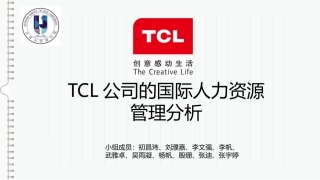 国际比较TCL