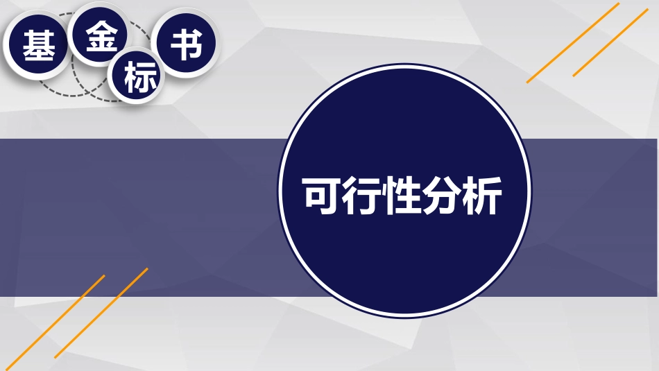 国自然申请攻略4基金标书可行性分析_第1页