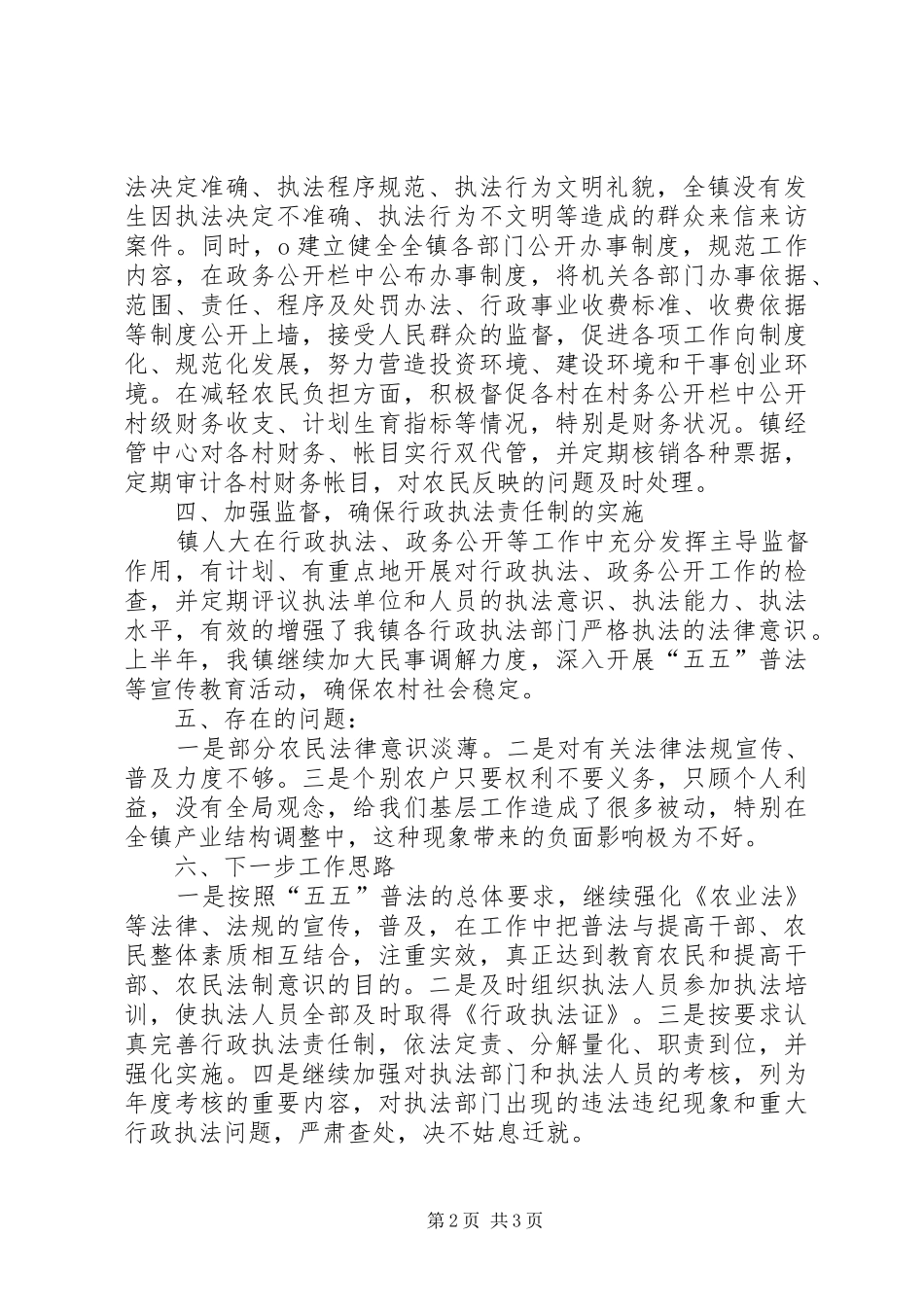 行政执法个人年度总结_第2页