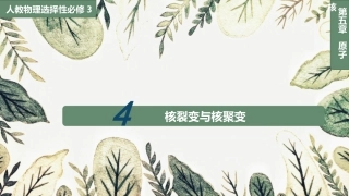 核裂变与核聚变